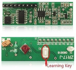 Modul dálkového ovládání ZR17J - přijímač 433MHz s učícím se kódem