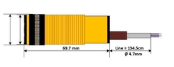 Infračervená závora E18-D80NK 8-80cm