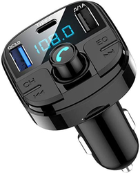 FM modulátor (transmitter), bluetooth, přehrávač MP3, nabíječka BT29