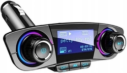 FM modulátor - transmitter do auta s bluetooth USB