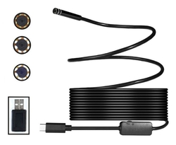 Endoskop - Inspekční kamera AK252, USB-C, kabel 5m