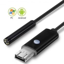 Endoskop - Inspekční kamera 8mm, Micro USB, USB, kabel 5m