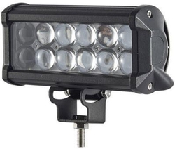 Pracovní světlo LED rampa 7”, 10-30V/36W l=16,7cm, dálkové s čočkami