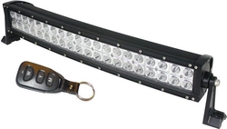 Pracovní světlo, LED rampa 60cm-21,5” prohnutá, 10-30V/120W