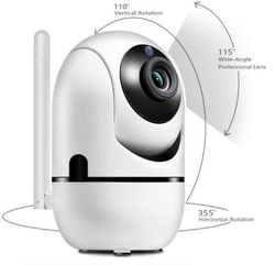 IP kamera WiFi CMOS 1080P vnitřní, rotující