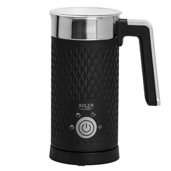 Napěňovač mléka černý - napěnění a ohřev (latte a cappucino)ADLER