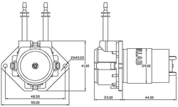 Peristaltické čerpadlo INTLLAB DP-DIY 12VDC, 5-40ml/min