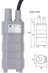 Ponorné čerpadlo JT-500 12VDC, max. 600l/hod
