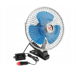 Ventilátor 24V otočný 20 cm + klips