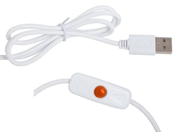 Lampa s klipem USB  24LED, růžová