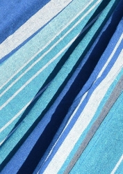 Cattara Textil Modrá Houpací síť 200x100cm modro-bílá