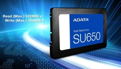 SSD disk ADATA SU650 2TB 2,5”, SATA III