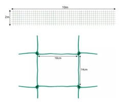 Síť na popínavé rostliny 2 x 10 m, Gardlov