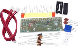 Indikátor vybuzení 10x LED 2x5mm, STAVEBNICE