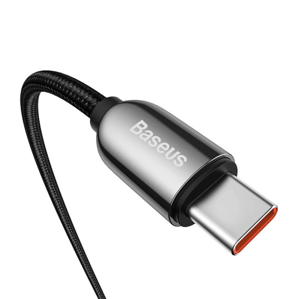 Baseus Display Cable USB-C na Type-C 100W 1m (černý)