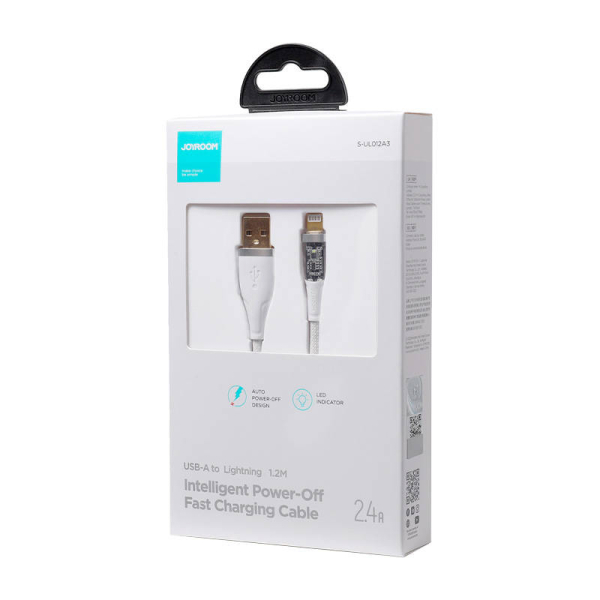 Kabel k USB-A / Lightning / 2,4A / 1,2 m Joyroom S-UL012A3 (bílý)