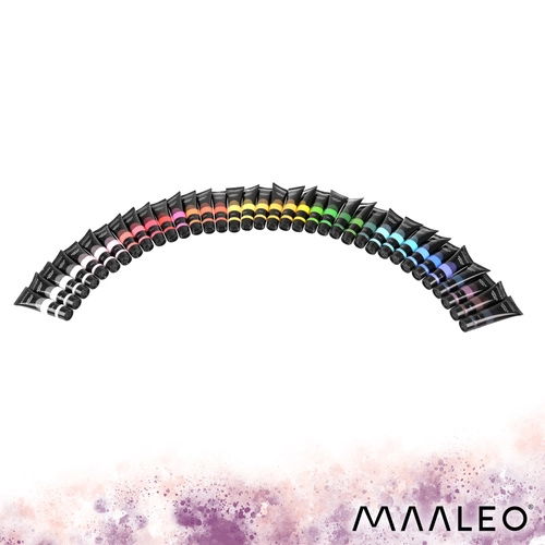 Akrylové barvy 20ml - 36 ks Maaleo